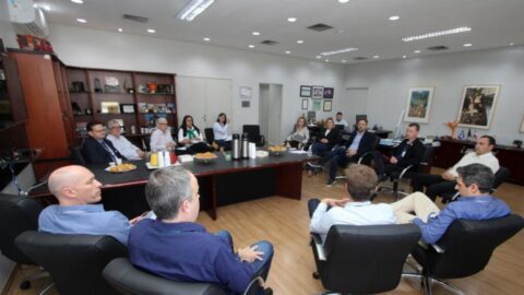 Diretoria da SJM reúne-se com o prefeito Adriano Silva - Junho 2024