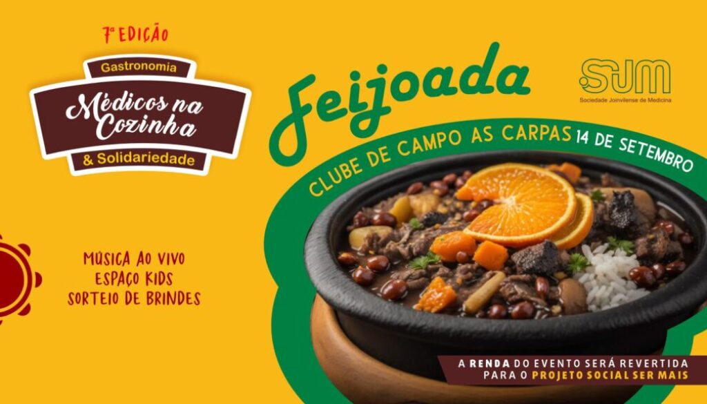 7o-medicos-na-cozinha - imagem destaque notícia site SJM Sociedade Joinvilense de Medicina 7ª edição do Médicos na Cozinha - evento realizado pela SJM