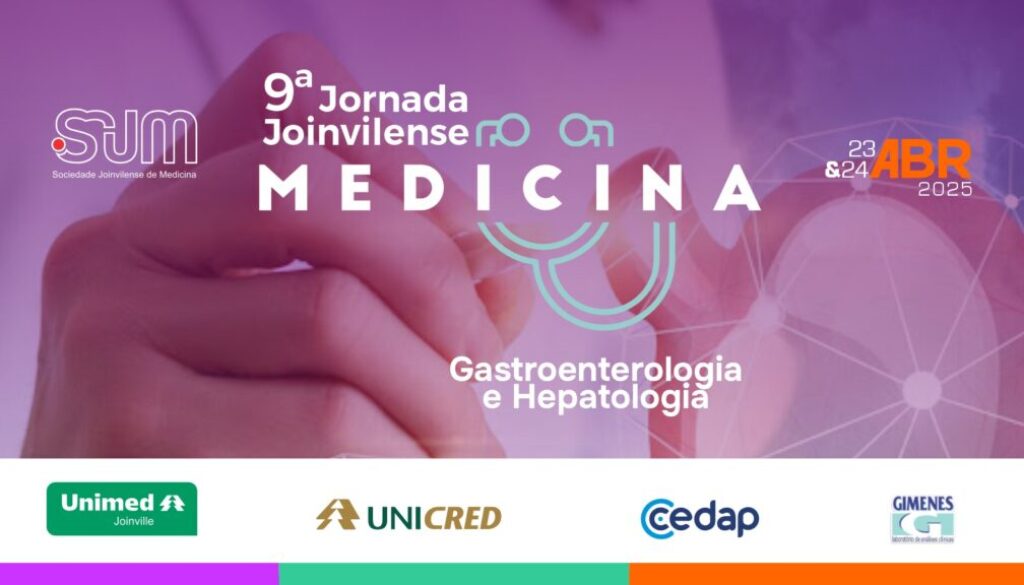 9a jornada joinvilense de medicina Abril de 2025 9ª Jornada Joinvilense de Medicina - SJM