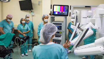 Cirurgia robótica em Joinville