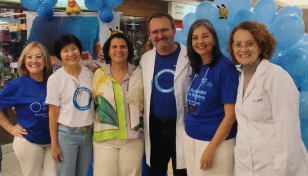 Fotos Ação Pelo Diabetes Joinville 2025