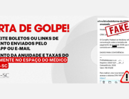 Alerta de golpe CRM SC