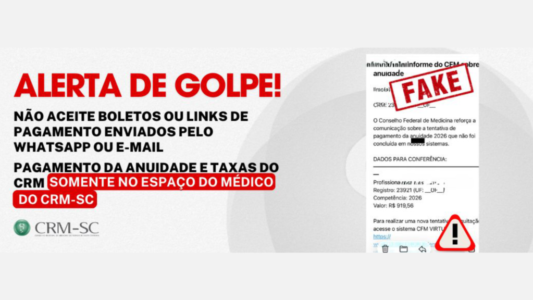 Alerta de golpe CRM SC
