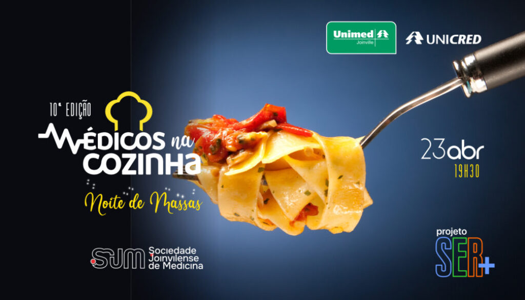 Noite de Massas - 10º medicos na cozinha SJM - 26 de abril de 2026